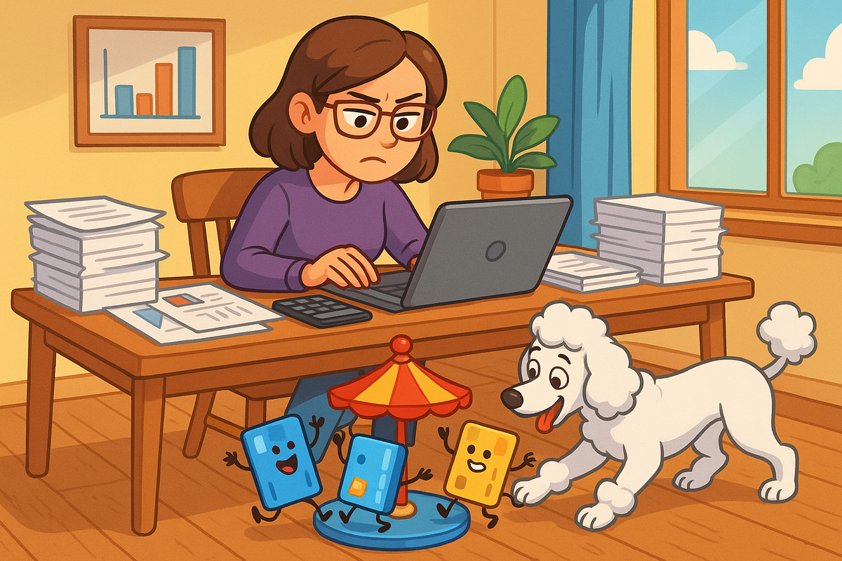 Заработок на кредитках явно проще бухгалтерии.