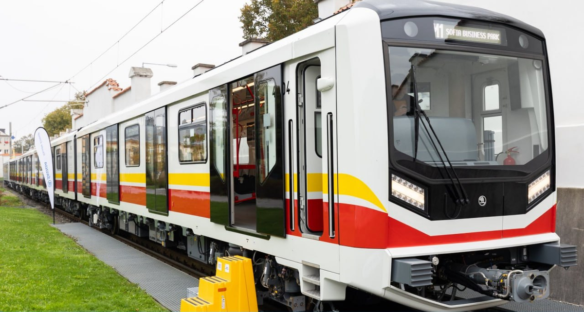 Поезд метро производства Skoda Group для Софии. Источник: Skoda Group