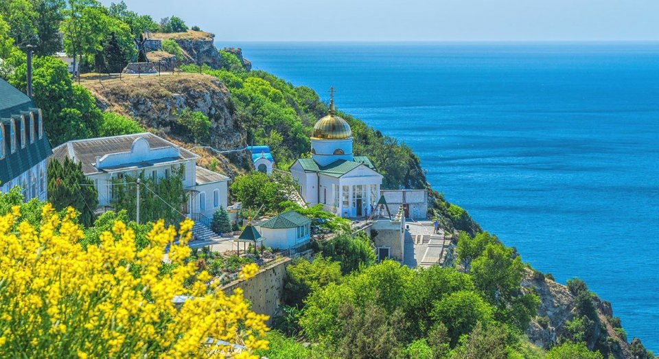 Свято-Георгиевский монастырь на мыс.Фиолент