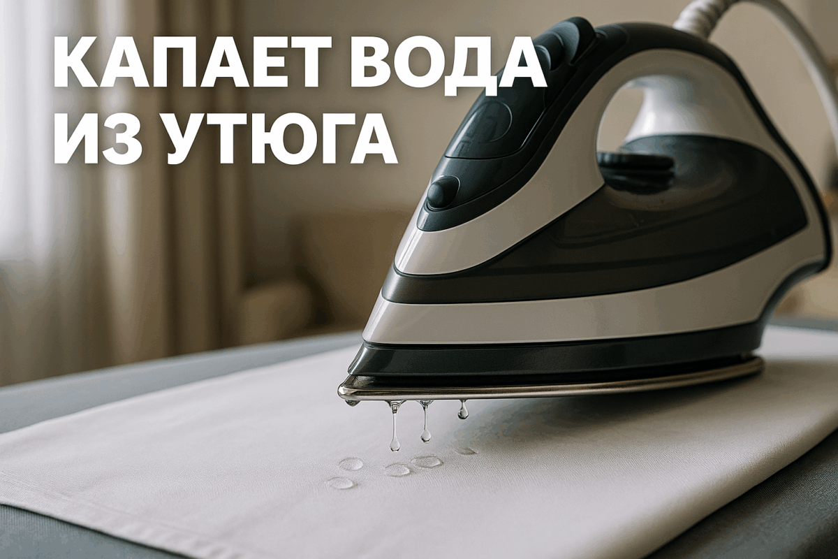    Капает вода из утюга при глажке — как почистить Михаил Юрьевич