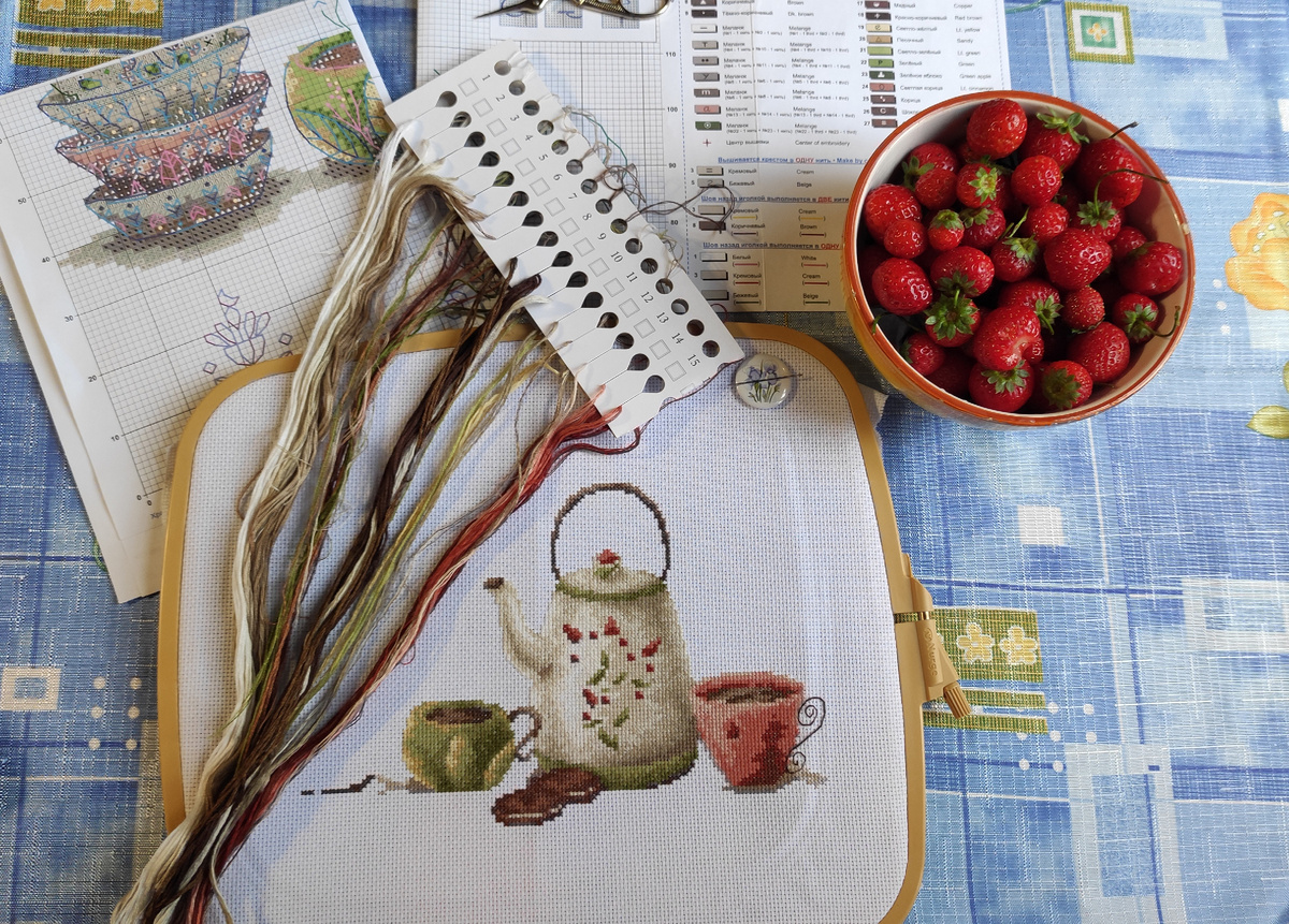 С чем приехала на дачу: тарелочки только наметились