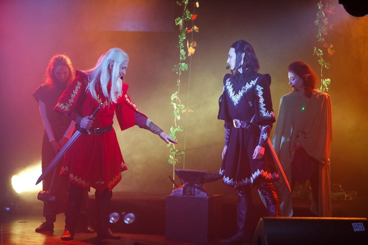 Кадр из рок-оперы «Финрод».