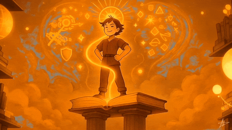 только в знаниях ваши твёрдые опоры