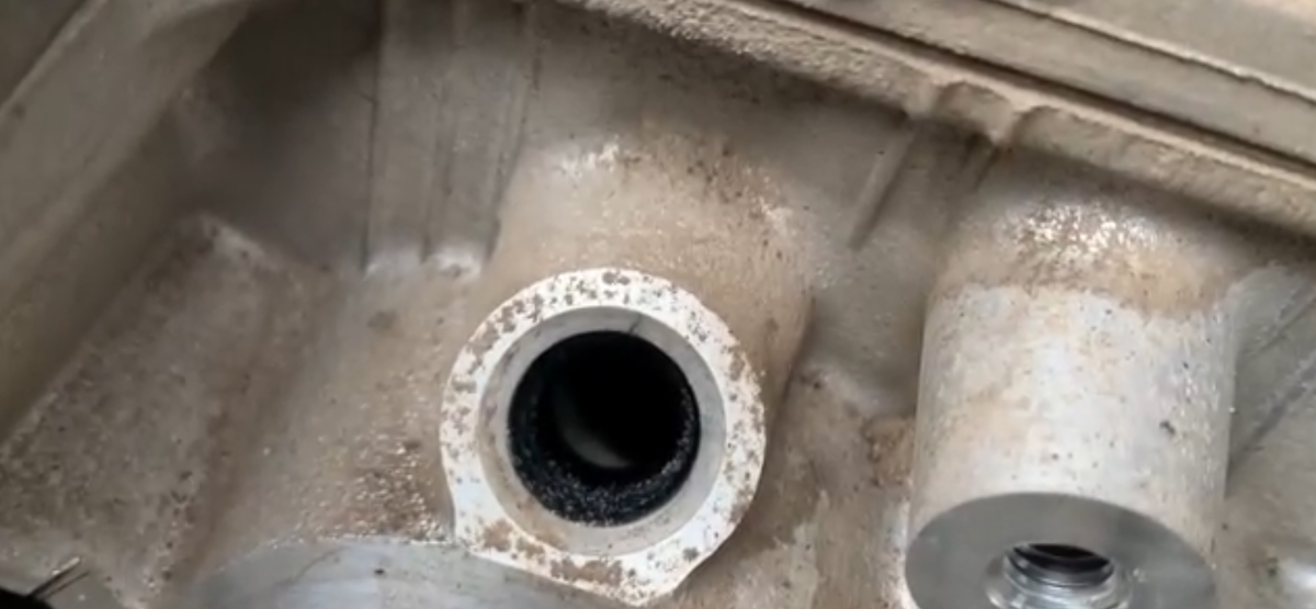 И сама форсунка в таком состоянии 