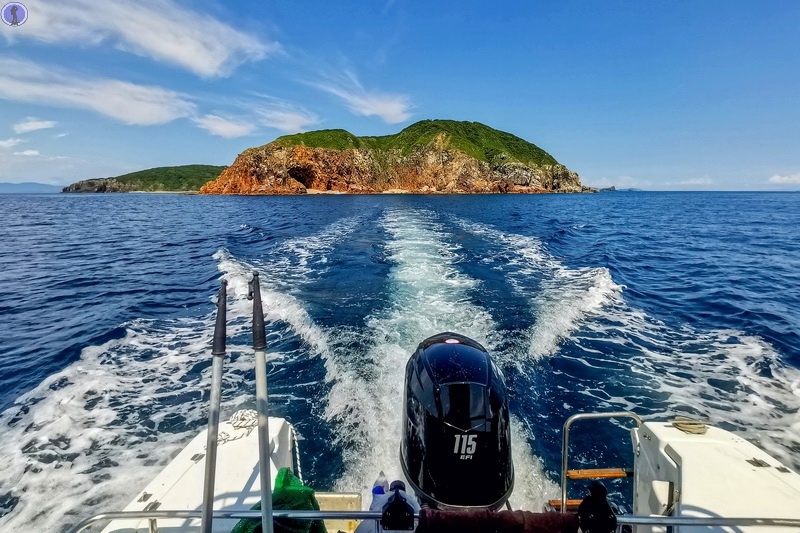 Необитаемый остров Сергеева в 30 км от Владивостока в Японском море. Красивейшее место