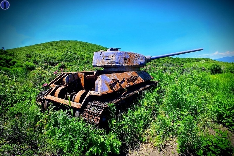 Легендарный остров погибших танков: Необитаемые острова Желтухина и Кротова