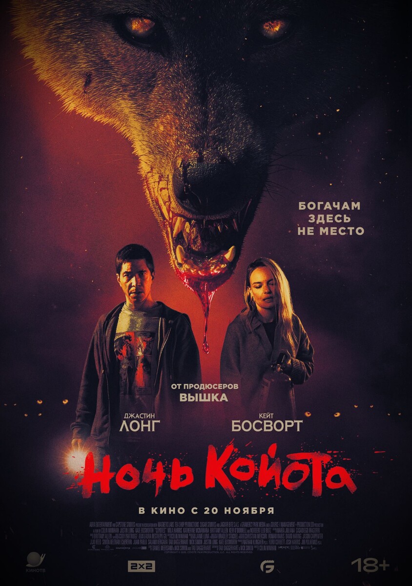 Постер фильма «Ночь койота»