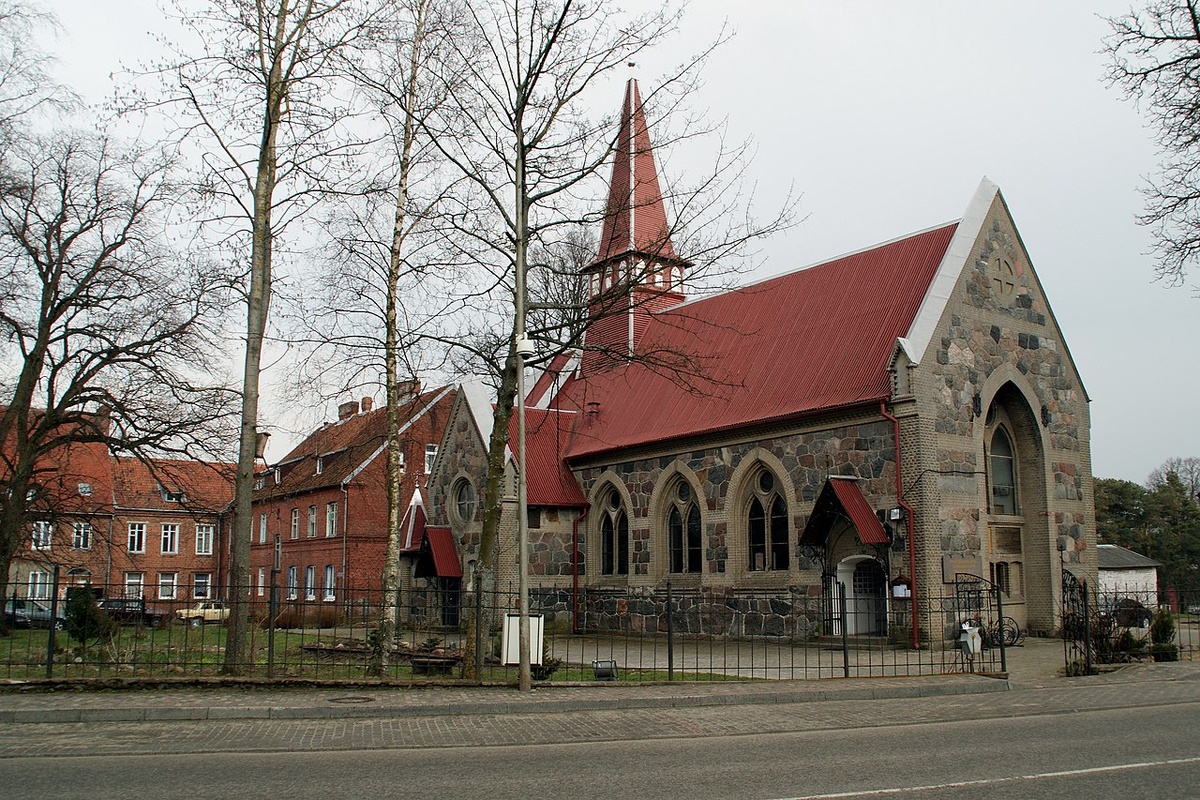 Храм Казанской иконы Божией Матери, бывшая кирха