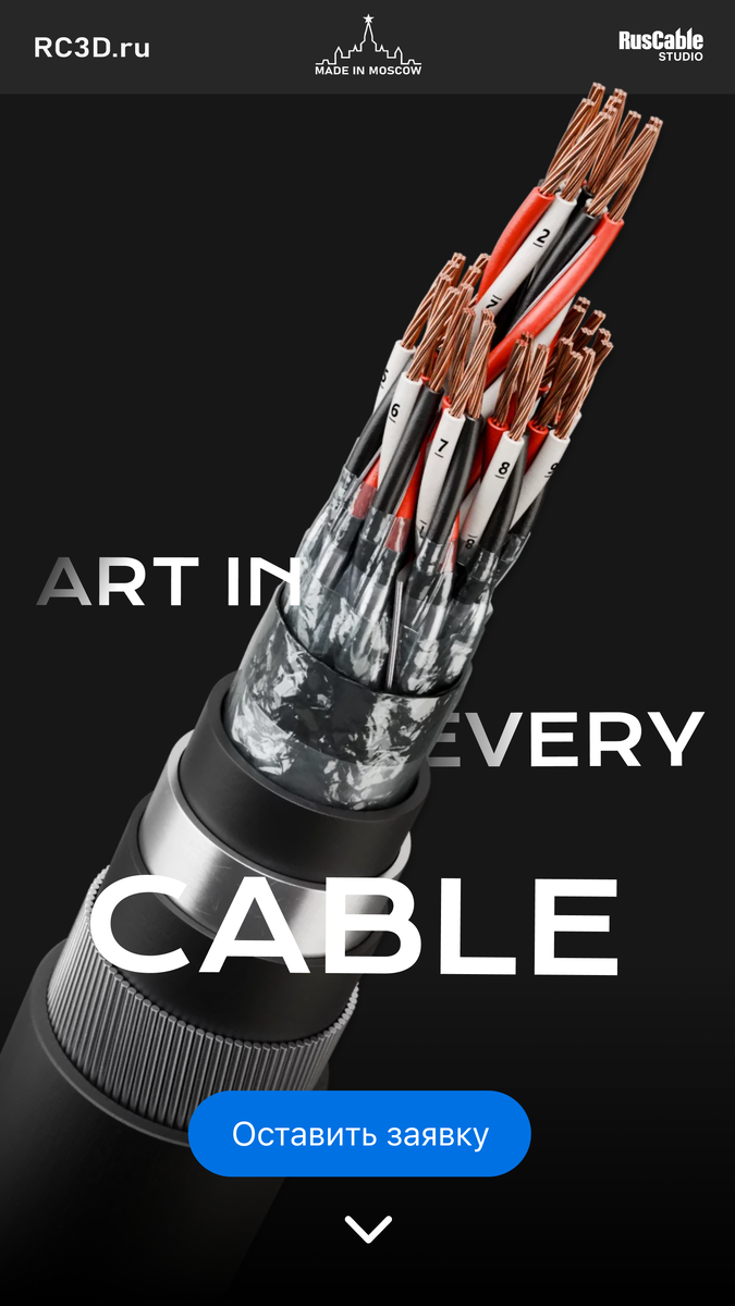 © RusCable Studio. Все права защищены. Данное изображение и его содержимое не могут быть скопированы, распространены или использованы без письменного разрешения RusCable Studio.