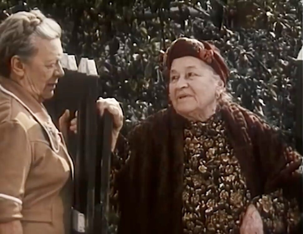 Кадр из фильма "И снова Анискин"