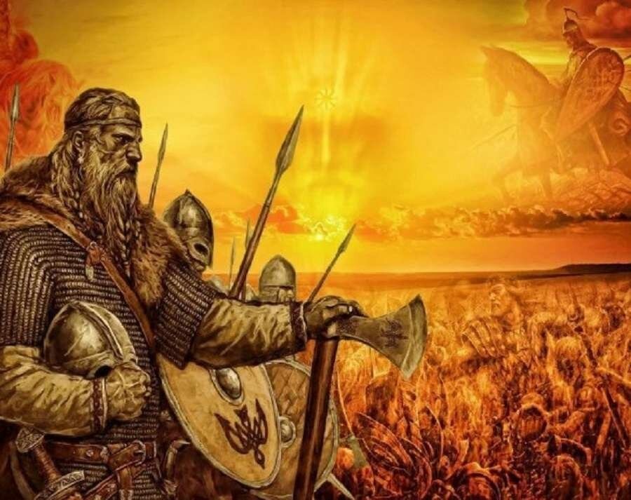 Это уже выдуманное прошлое для славян.