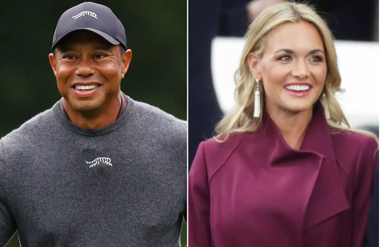 Tiger Woods in love with golf and Vanessa Trump✨