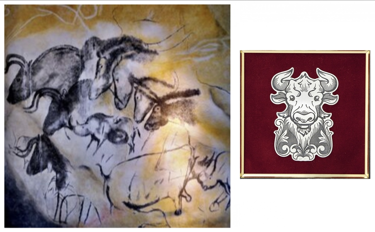 Изображения копытных — тарпанов и шерстистых носорогов — в пещере Шове на юге Франции