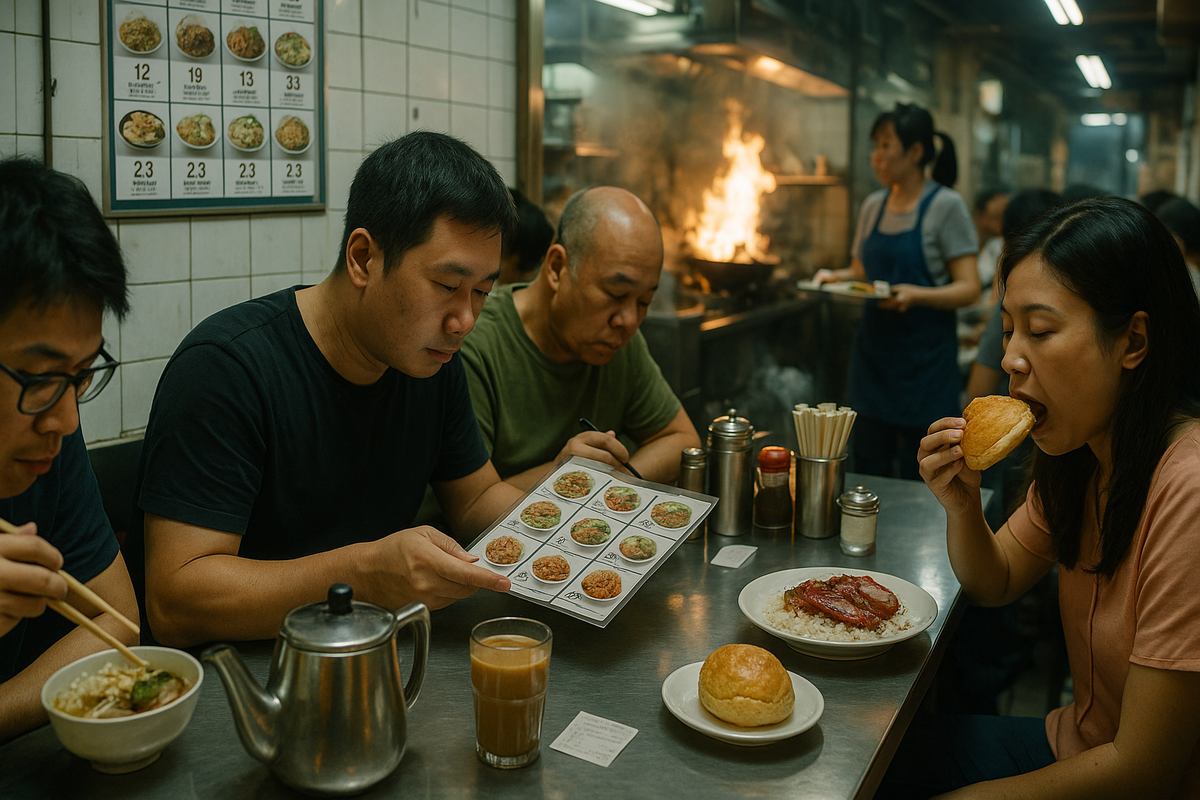 Обложка к абзацу - "Как едят местные: «быстро, тесно, вкусно»" | Travel Flow