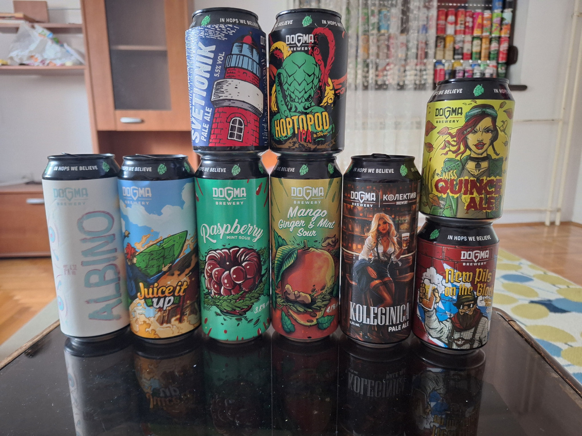 Коллекция от пиоварни Догма