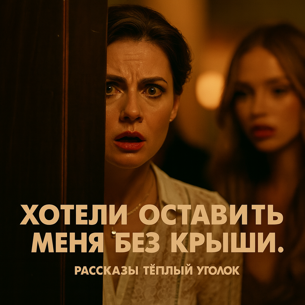 Хотели оставить меня без крыши. Остались без адреса