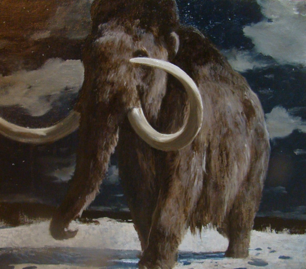 © Андрей Кетиладзе. Мамонт, идущий на Северо-Запад.