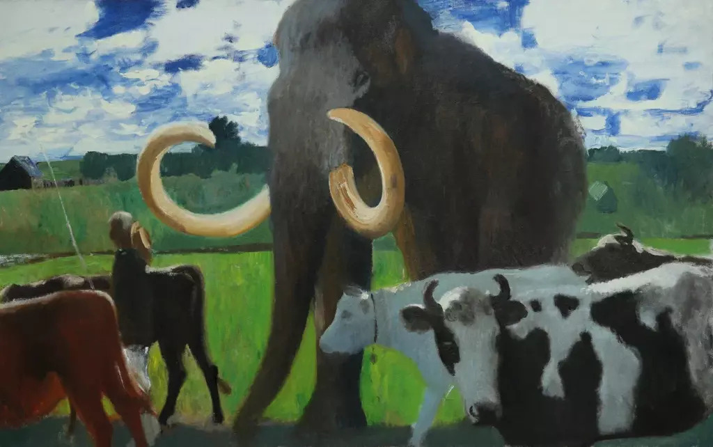 © Андрей Кетиладзе. На вечернюю дойку. 2020.