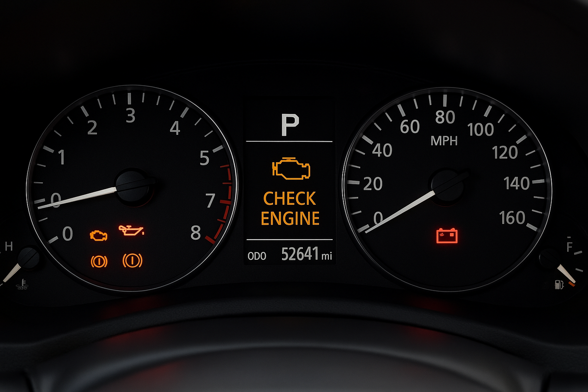 Ошибки на приборке