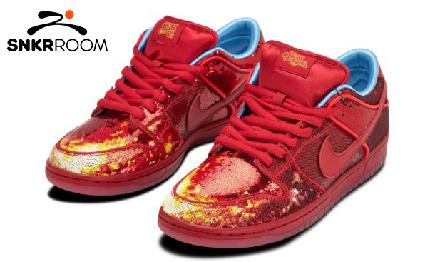 Nike SB Dunk Low Wizard of OZ 'Ruby Red Slipper' *