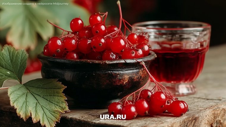    Калина - одна из самых полезных ягод осени