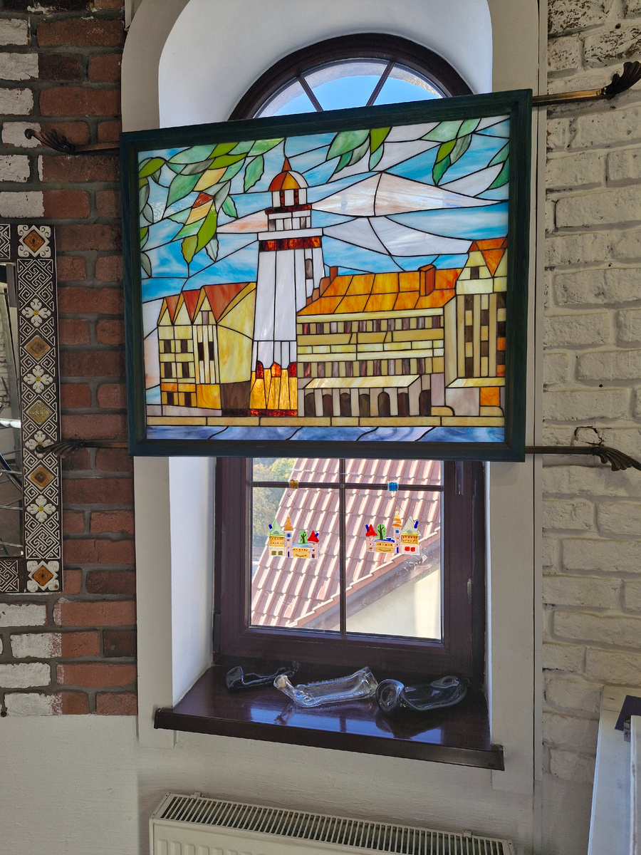 Одна из работ Витражной мастерской