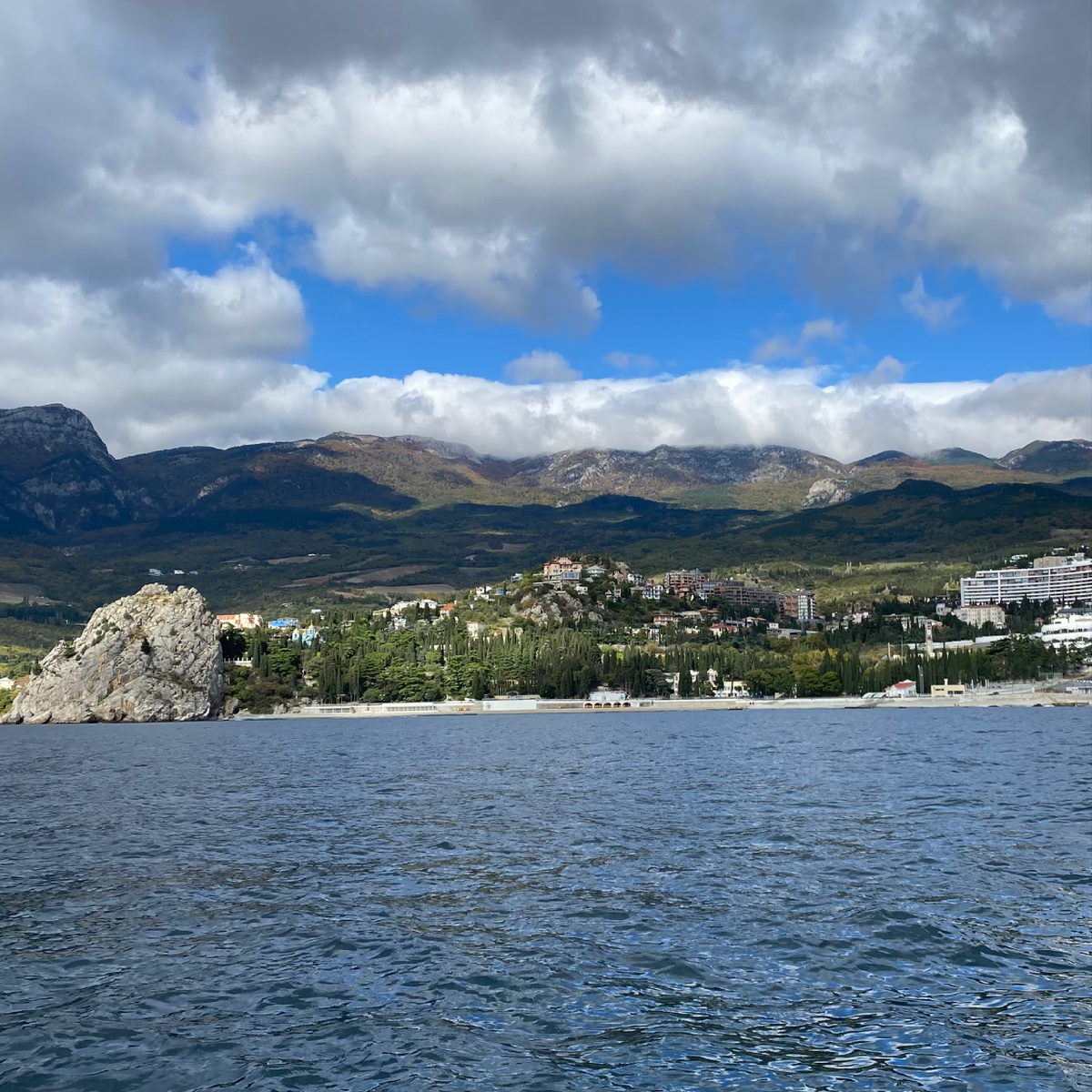 Вид на Гурзуф