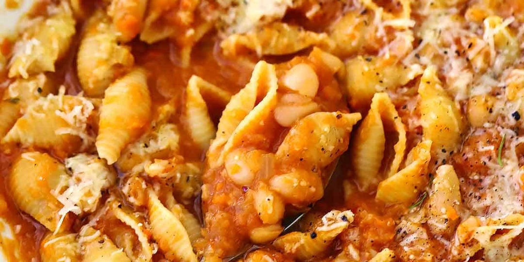 Настоящая паста с фасолью (рецепт итальянской пасты с фасолью)