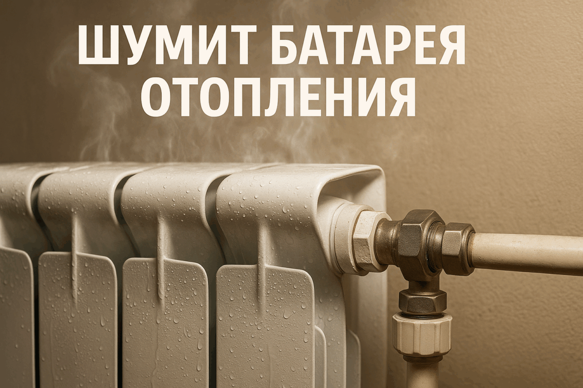    Шумит батарея отопления: стук, треск, журчание — что делать Михаил Юрьевич