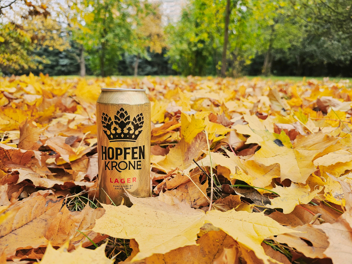 HopfenKrone Lager, фото автора