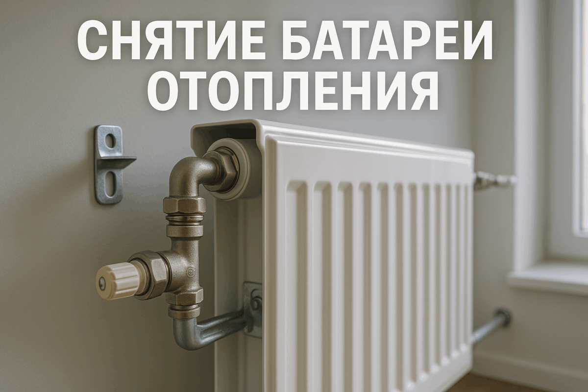    Как снять и установить батарею отопления самостоятельно Михаил Юрьевич