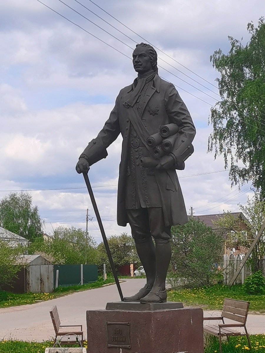 Петр I в селе Дубровичи Рязанского района. Фото: https://rznoldenc.ru/tview/88/sights/181/