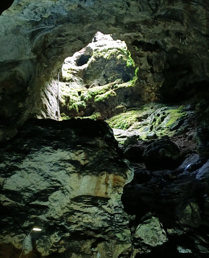 Ловушка Колодец в пещере Эмине-Баир Хосар. Фото автора.