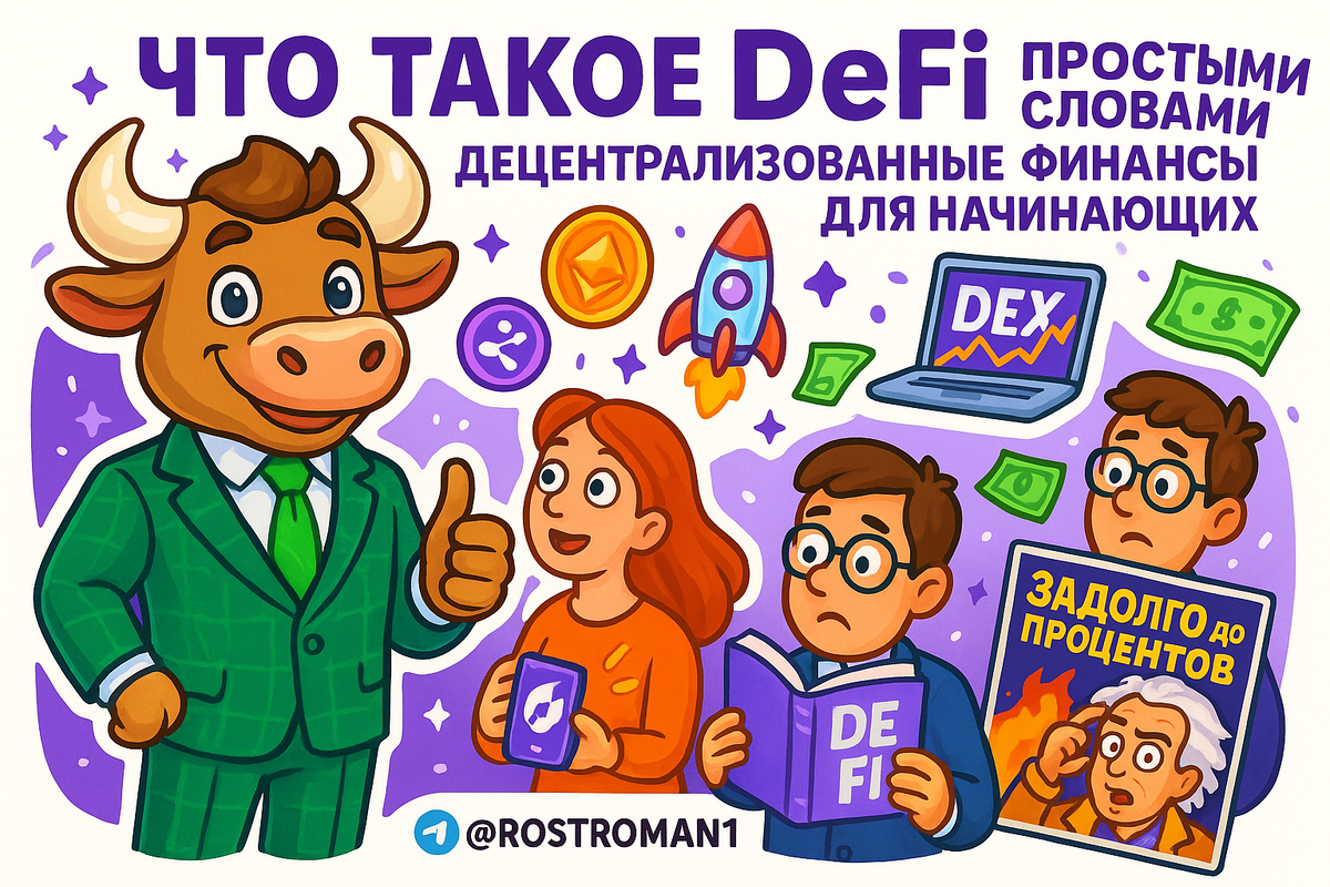    DeFi простыми словами: 7 ловушек, из-за которых новички теряют всё РоСТ | Роман о Системном Трейдинге
