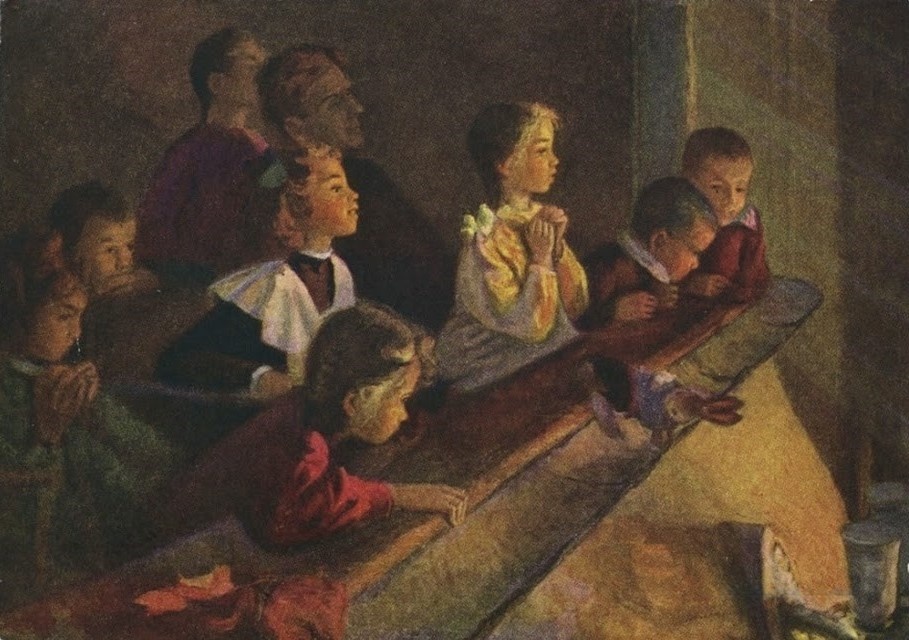 Е.Л.Леонова. Дети в театре. Дипломная работа. 1954.