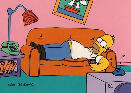 Гомэр из мультсериала "Симсоны"
