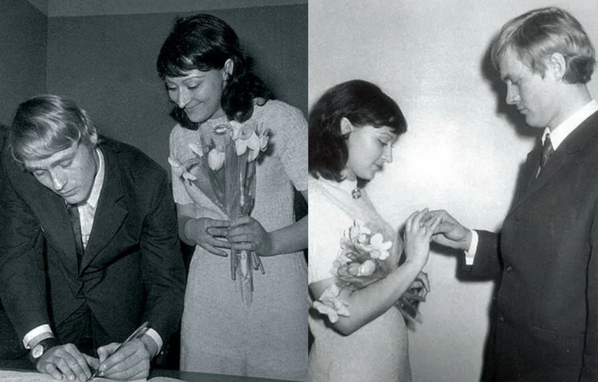 Борис с женой