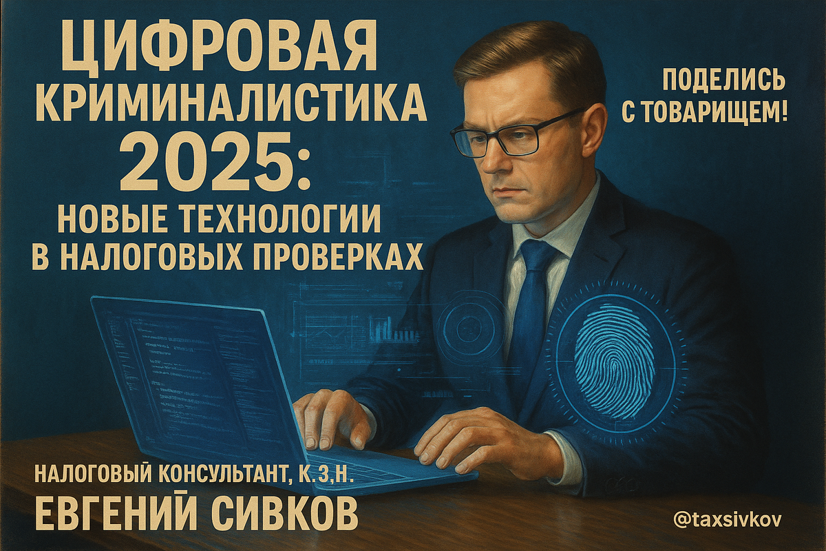 Цифровая криминалистика 2025: новые технологии в налоговых проверках