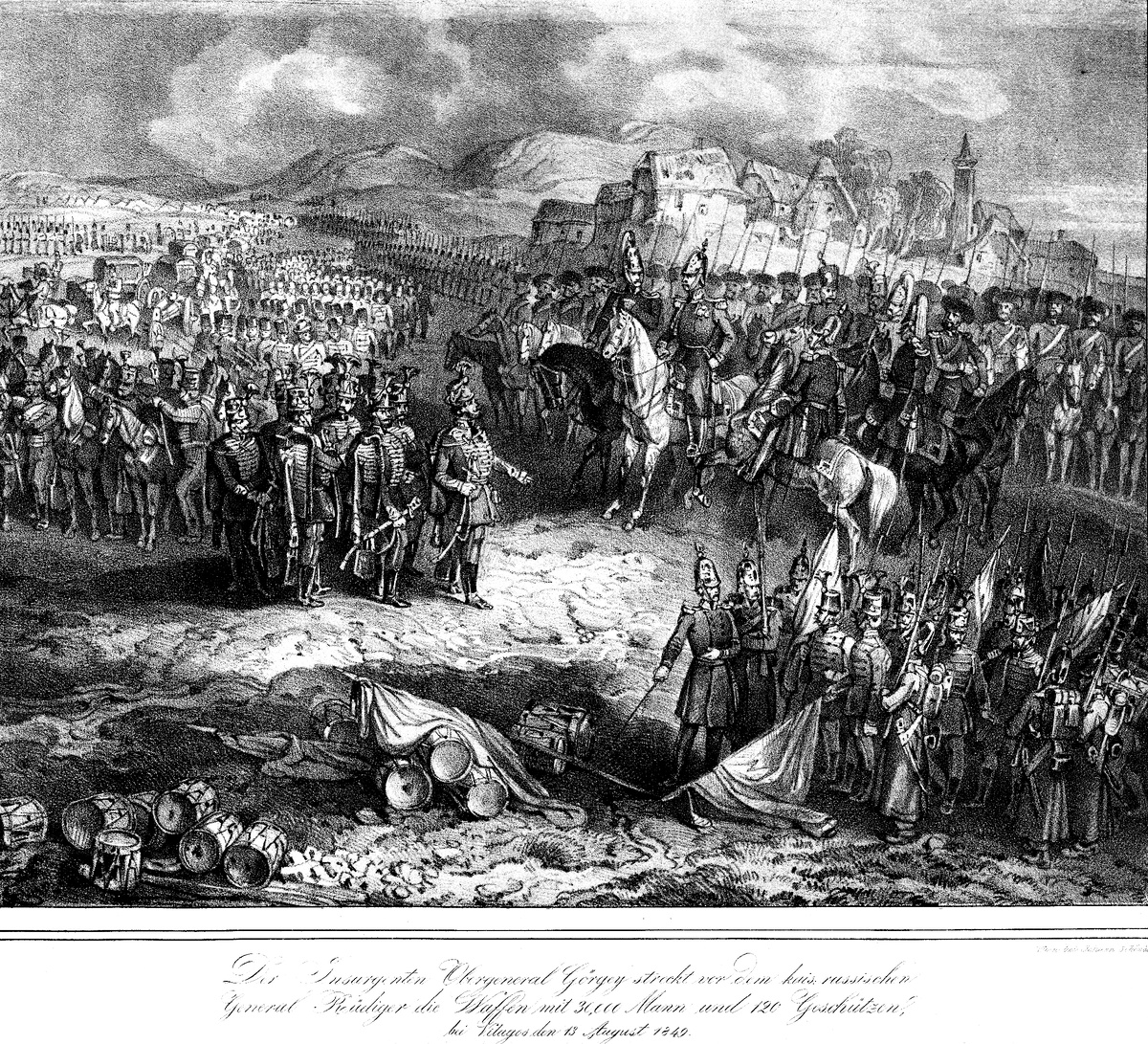 Сдача оружия при Вилагоше, 1849