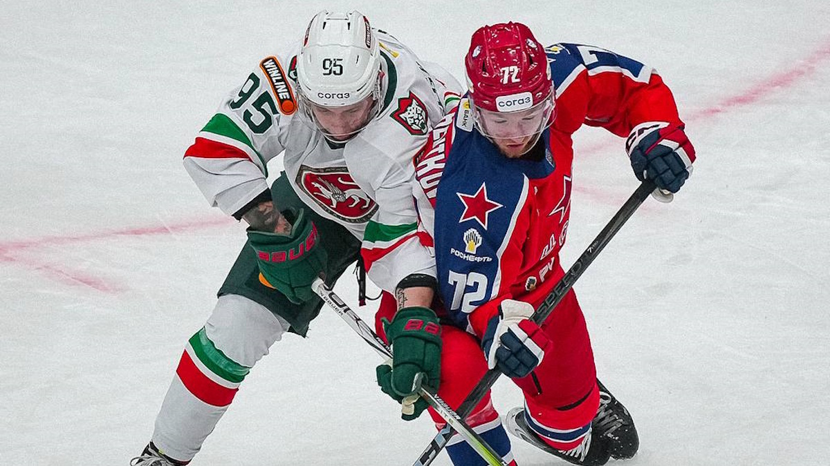    "Ак Барс" был сильнее ЦСКА (Москва). Фото: пресс-служба ХК "Ак Барс" (Казань)