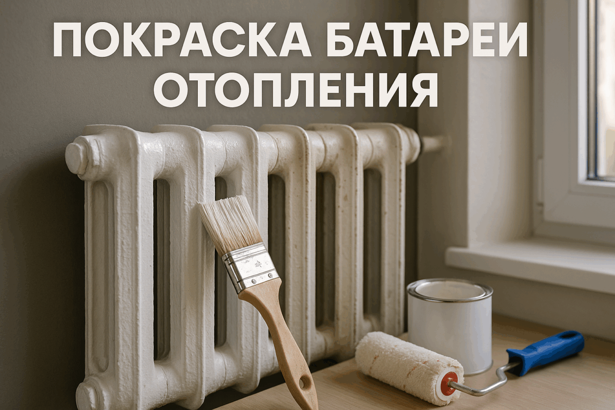    Как покрасить батарею отопления правильно Михаил Юрьевич