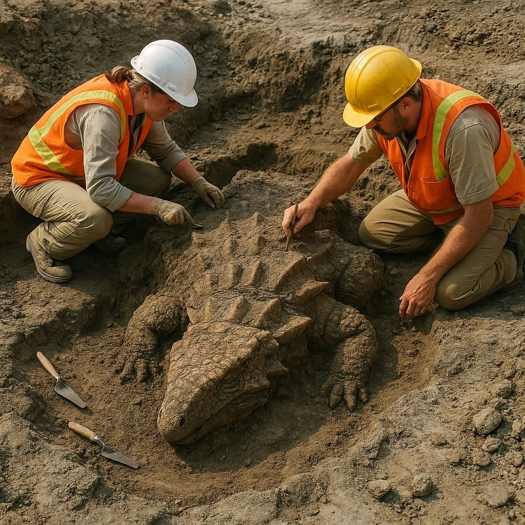 «Застывший во времени: история нодозавра»: В 2011 году на канадском руднике случайно нашли нечто большее, чем ископаемые — настоящую мумию динозавра. Это не просто скелет, а окаменевшая «броня» нодозавра, сохранившаяся в мельчайших деталях.
