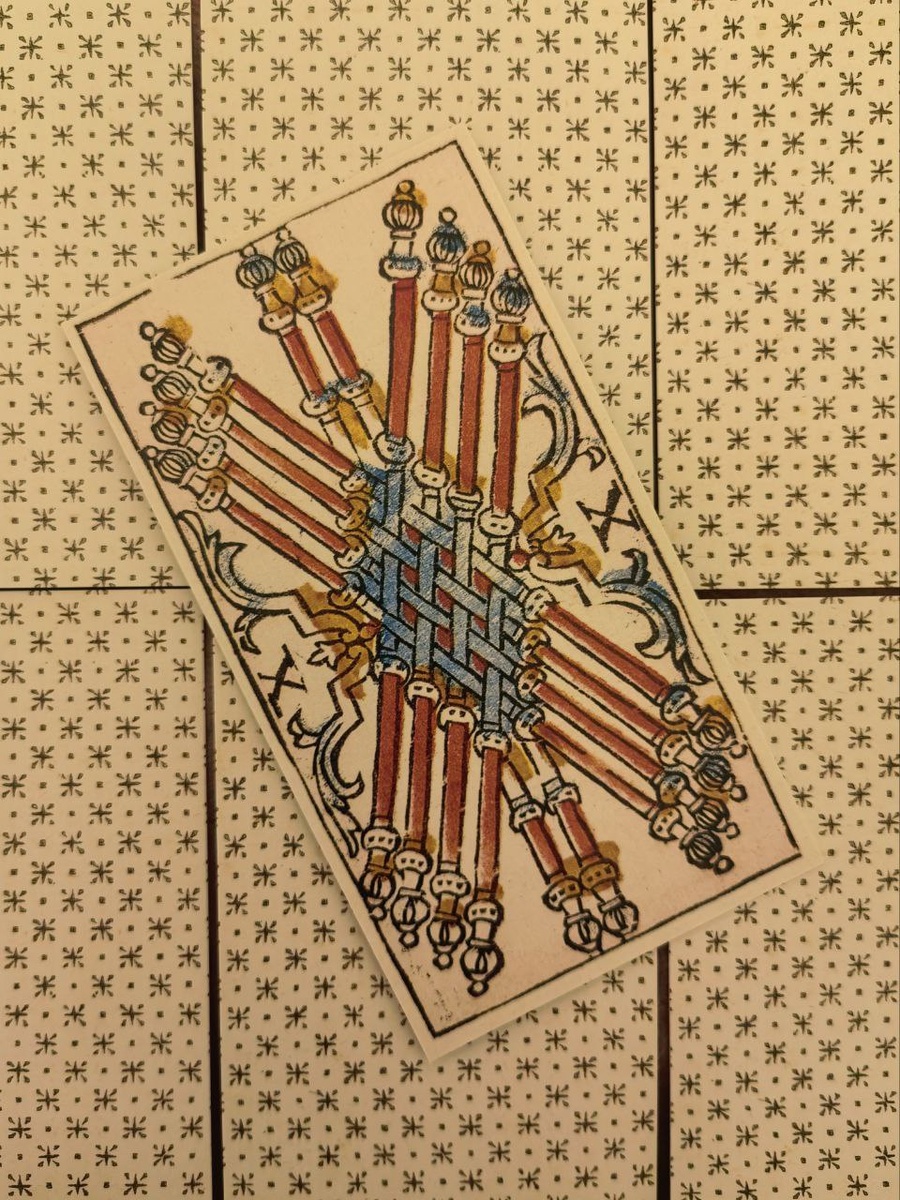 Tarot de Claude Burdel 1751, Yves Reynaud, France