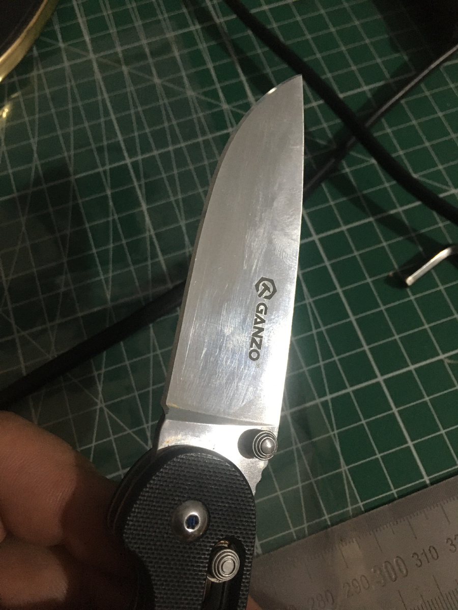 Нож заточен