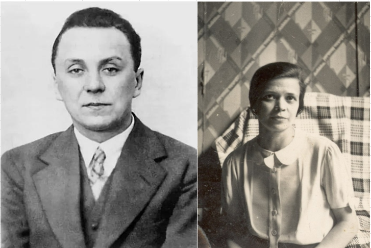 Андрей Владимирович Филиппов (1904-1938) и Зинаида Васильевна Ершова (1904-1995)