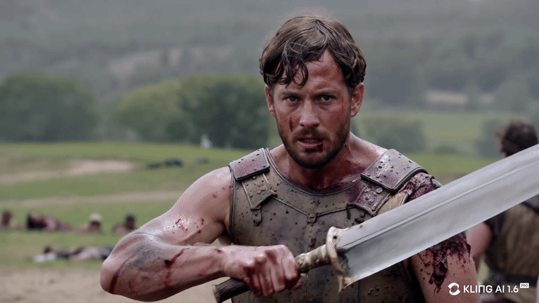 Пример видео от Kling AI