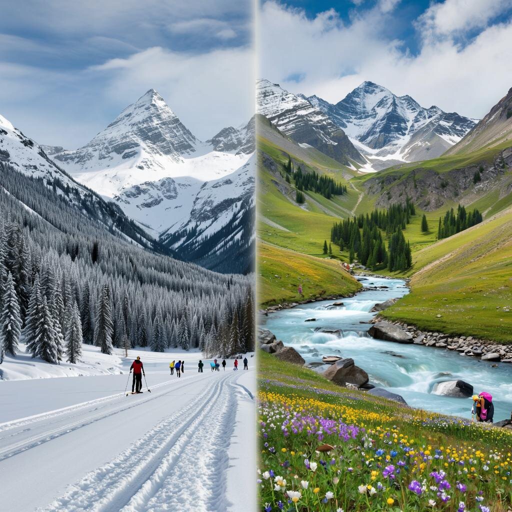 Сезонность на Алтае