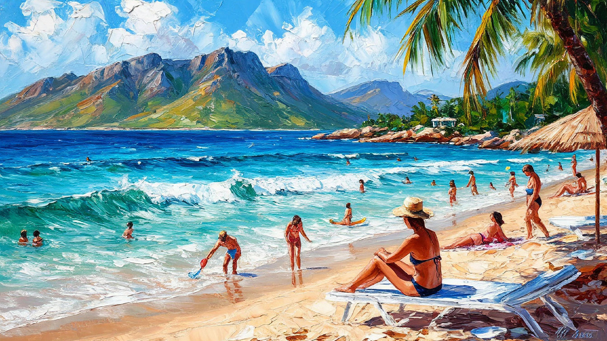 Тропический пляж | prostopochemu.ru