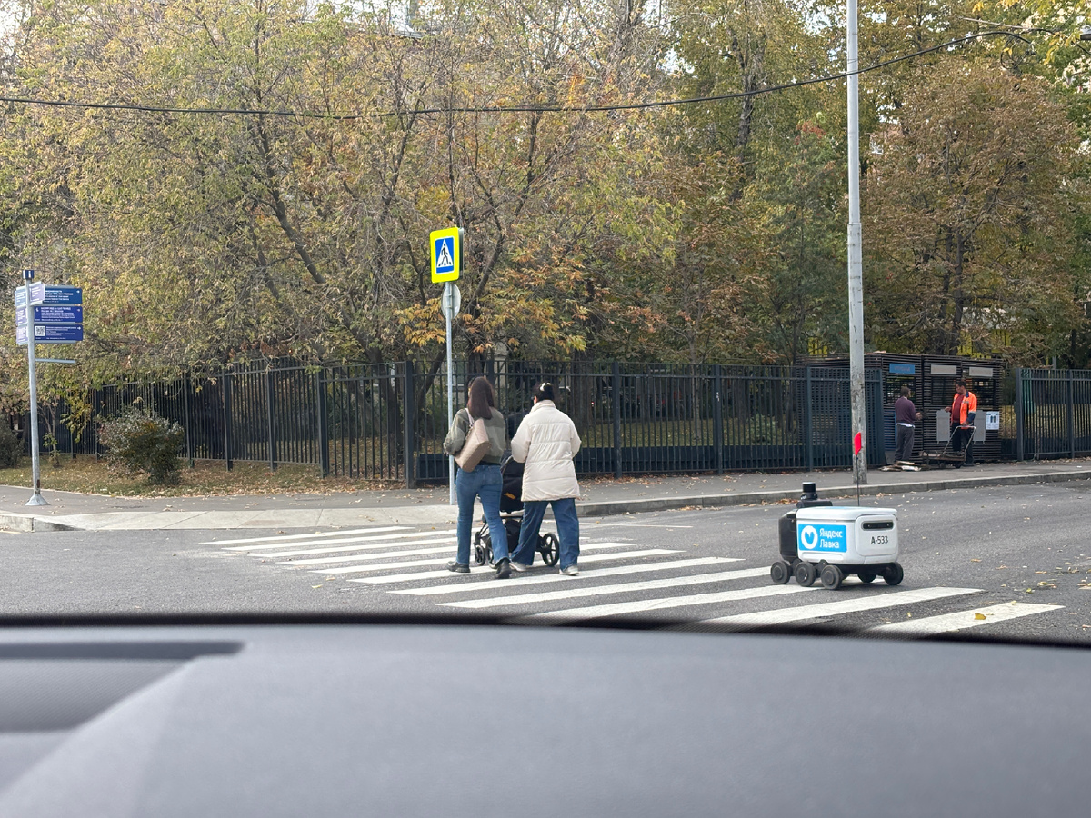 Фото автора. Здесь мы ещё определённо находимся в веке двадцать первом… Вкалывают роботы, а не человек (С)
