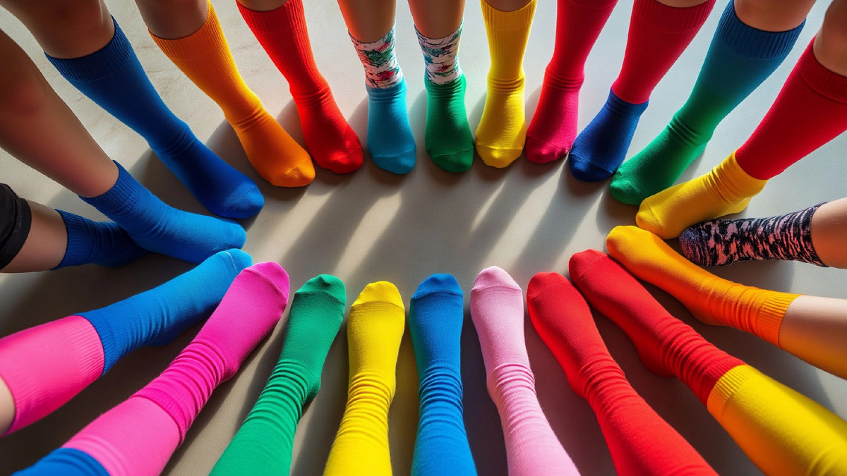 Радуга носков | Блог prostopochemu.ru